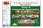 Trundle Central School Newsletter...Please ensure your children have swimmers, a towel, sunscreen, a swim shirt. Students must bring swimmers even if the temperature is cool in the