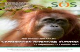 Trip Dossier and Kit Listdifferent-travel.com/tripdossier/Information Pack - SOS Conservation... · This trip is operated by The Different Travel Company for Sumatran Orangutan Society