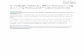 GlobalSign eIDAS Qualified Timestamping Authority Policy ......Authority Policy and Practice Statement Introduction This Timestamping Practice Statement (TPS) applies to the eIDAS