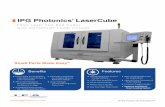 IPG Photonics’ LaserCube AutoPilot. · PDF file Fiber Laser Flat Bed Cutter 11/17 System Specifications Laser IPG Fiber Laser: 500 W, 1 kW, 1.5 kW, 2 kW, 3 kW 4 kW CW or 450/4500