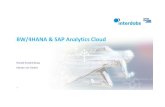 BW/4HANA & SAP Analytics Cloud Konijnenburg... · SAP BW/4HANA Cockpit (UI5) Process chain modeller en monitoring Web and Mobile Data lifecycle management HADOOP for storage, via