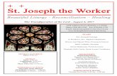 The Transfiguration of the Lord August 6, 2017 · 8/6/2017  · 1640 Addison Street, Berkeley, CA 94703 Phone (510) 843-2244 Fax (510) 843-2730 Email: info@stjosephtheworkerchurch.org