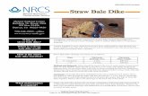 Straw Bale Dikes...USDA NRCS 2012 Fact Sheet Straw Bale Dike Denver Federal Center Building 56, Room 2604 PO Box 25426 Denver, Co 80225-0426 720-544-2810 - office