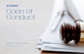 Code of Conduct - KPMG Saudi... · 2020-07-18 · — We follow the Saudi Organization for Certified Public Accountants (SOCPA) Code of Professional Conduct and Ethics and the IFAC