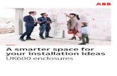 A smarter space for your installation ideas UK600 enclosures · 14 UK600 A smArter spAce for yoUr instAllAtion ideAs — The UK600 consumer unit smart down to the last detail our