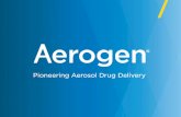 Redefining Continuous Aerosol Drug Delivery 2015 · Continuous Mode Delivery • FYI: Rising fluid level in the aerosol cup indicates that the fill rate has exceeded the output rate