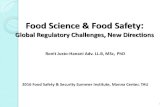 Food Science & Food Safety · silver), Nano-Carbones and Nano-Zinc Oxides (commercial uses: textile, UV protection, antibacterial functions (OECD 2008) Partial estimations of production