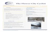 The Flower City Cyclist - Rochester Bicycling Club · efficient. As a result, folks know that our great rides will happen. Having scheduled rides gets more folks out to meet and ride,