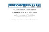 IPRES 2010 Programmheft - Software engineering · iPRES 2010 - Programme Committee 5 PROGRAMME COMMITTEE Reinhard Altenhöner (German National Library, DE) Bjarne Andersen (State