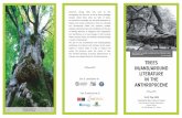 rhizome, tree-shaped flows) in the Anthropocene. TREES IN ... · Humans and Trees in ltalian Cinema 11:00 COFFEE BREAK 11:30 TREES, MEM0RY, HUMANS -Chair: Daniela Fargione Patricia