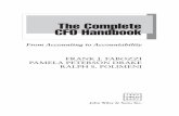 The Complete CFO Handbook · The Complete CFO Handbook. is to provide financial executives with the background and tools for managing a company’s finan-cial functions. the . Handbook.