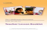 Teacher Lesson Booklet - esc13.netjukebox.esc13.net/teadeveloper05/ESTAR II/PV/Module_PV... · 2015-09-11 · Module PV Lesson 1 ! The Meadows Center for Preventing Educational Risk—Mathematics