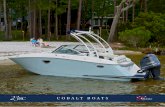 COBALT BOATSAt Cobalt, we build boats that answer the call. It is a relationship like no other – owners and their boats. It is that first grip at the helm that releases a sense of