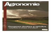 Agronomie, Environnement & Sociétés · Harrison (1992), et Bindi et al. (1996). La communauté scien-s-cience progressivement à partir du début des années 2000 avec diverses