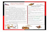 Milford Public Schools West Shore Middle School Newsletter · 2016-11-21 · West Shore Middle School Newsletter Important Dates: 11/23 Early dismissal 12:35 11/24-27 Thanksgiving