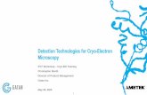 Detection Technologies for Cryo-Electron Microscopy...16 Sensitivity • Minimum detectable signal in terms of the number of incident electrons. • Single-electron sensitivity •