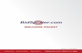 welcome packet - Bidspotter.com · 2020-07-10 · Timed online auctions take place without an auctioneer calling the sale. Each lot can be bid on for a de˜ned time period. At the
