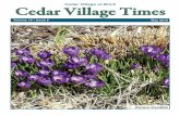 Cedar Village at Brick Cedar Village Times · May 2019 2 Cedar Village Times FREE ESTIMATES Replacements & New Install of Heating & Air Conditioning Units FREE $150 OFF $150 OFF $250