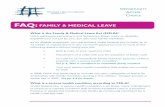 FAQ: FAMILY & MEDICAL LEAVEdroregon.org/wp-content/uploads/FAQ-Family-Medical-Leave.pdf · You may take intermittent FMLA leave for childbirth and care or for a child’s adoption