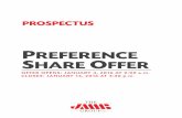PREFERENCE SHARE OFFER - jamstockex.com · JMMBGL PROSPECTUS 2016 PREFERENCE SHARE OFFER (iii) in relation to the 7.50% Variable Rate JMD Preference Shares, the rate of 7.50% during