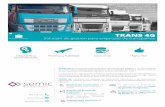 TRANS 4G - SEMIC · TRANS 4G, mediante los módulos de Facturación Electrónica y de Documentos Electrónicos, permite generar, ﬁrmar y almacenar las facturas electrónicas, con