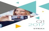 Q1 2017 - CisionGSMA GLOMO Awards at Mobile World Congress VR1 in the category of Best Mobile Wearable Technology with a VR headset developed in cooperation with STRAX. All our proprietary