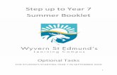 Step up to Year 7 Summer Bookletst-edmunds.eu/wp-content/uploads/Step-up-to-Year-7...your time at Wyvern St Edmund [s. Weve asked your new teachers to put together this booklet to