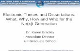 Electronic Theses and Dissertations: What, Why, How and ...– Networked Digital Library of Theses and Dissertations – 70 universities and related partners ... • West Virginia