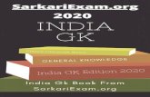 General Knowledge: India GK Edition 2020, By [SarkariExam.org]