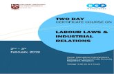 LABOUR LAWS & INDUSTRIAL - Lawctopus...Bangalore Advocates Association, BCIC and FKCCI. Mr. Prabhakar also serves as an independent director on the boards of Page Industries and Automotive