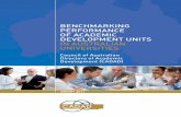 Benchmarking Performance of academic develoPment Units in ...€¦ · Benchmarking Performance of academic develoPment Units in aUstralian Universities council of australian ... significant