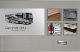 SM WHEN YOU KNOW THE DIFFERENCE NEWMAR€¦ · half bath and electric bunk bed turns your Canyon Star into a two bedroom home. • Electric bunk beds with removable rug in garage*
