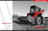 Skid Steer Loaders - Anderson Equip · 2018-07-20 · extensively throughout the skid steer loaders for greater durability and peace of mind. A rear bumper is also found on all Takeuchi