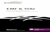 EMF & you · This brochure is designed to provide general information on electric and magnetic fields, commonly referred to as EMF, which are associated with, but not unique to, transmission