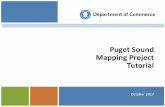 Puget Sound Mapping Project Tutorial · • Provide tool for local planning ... • Allow integration with Puget Sound Basin watershed characterization ... In business parks, there