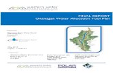 FINAL REPORT Okanagan Water Allocation Tool Plan€¦ · WEAP = Water Evaluation and Planning Tool WWAL – Western Water Associates Ltd. 1 Within the BC Water Sustainability Act,