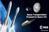 Space Transportation Proposal to Space 19+...2019/09/30  · FLPP Programme Proposal 6.1.2.4. « ever lower cost, lower mass » 2013-19 FLPP 3 - ETID 23 hot-fire tests 2,707 seconds
