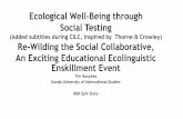 Ecological Well-Being through Social Testingnflrc.hawaii.edu/cilc4/wp-content/uploads/2018/08/CILCTimMurpheySocial... · Ecological Well-Being through Social Testing (Added subtitles