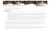 FALLING WALLS LAB FALLING WALLS VENTURE UALBERTA · PDF file 2016-07-22 · FALLING WALLS LAB FALLING WALLS VENTURE UALBERTA 2016VERVIEW A fast paced international platform, Falling