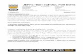JEPPE HIGH SCHOOL FOR BOYSjeppeboys.co.za.dedi539.nur4.host-h.net/wp-content/... · 2016-12-06 · financial presentation in a most comprehensive and professional manner. The school