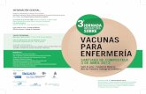 prg jornadas enfermeria - GENVIP · 2013-09-11 · Coordinador de la Jornada de Vacunas para Enfermería Vacunación frente al meningococo: Nuevas vacunas, estrategias y desafíos
