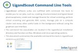 LigandScout Command Line Tools€¦ · Summary of Command Line Tools Support for multi-cpu clusters- 2020 Name of Executable Function iaffinity Binding affinity estimation ialign