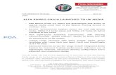 For immediate release - Fiat Chrysler Automobiles · Web viewIntegrated Brake System (IBS) Making its global premier on the Alfa Romeo Giulia, an innovative new electromechanical