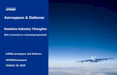 Aerospace & Defenseaerospacealliance.com/images/uploads/01_-_2019_10_18_Conference_-_Aero... · Industry 4.0 Softening industry lines Tech companies and DoD Macro level trends Battle