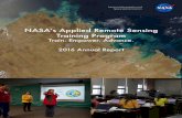 NASA’s Applied Remote Sensing Training Program · 2016 Post-Training Survey Responses, pp 4-5 Interacting with the Global Community, p 6 NASA Meetings Attended by ARSET, p 7 ARSET