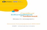 Document d’accompagnement 2018-2019inspe.univ-lorraine.fr/sites/default/files/commun/docs/C2i2e/C2i2e_2… · C2i2e – Document d’accompagnement – ESPÉ Université de Lorraine