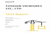 FOSHAN VIEWGRES CO., LTD TEST Report ... FOSHAN VIEWGRES CO., LTD 190308061GZU-001 PAGES 17 TEST Report