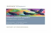 British Columbia JUSTICE SUMMIT - Amazon S3 · Opening Protocol/Remarks and Objectives _____13 Update on Indigenous Justice in BC _____13 Exploring Indigenous Justice Strategy Pathways