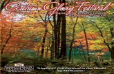 Autumn Glory Events Listing - The Story Of Art Rooney and ... · Banjo Championship.....Friday. Car Show ... Fiddle & Mandolin Championship ... the ancient art of glassblowing. Browse