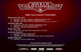 Side Tournament Schedule - Fantasy Flight Games · 2017-02-09 · 4:00 PM - Star Wars : Destiny, Staff Challenges * 7:00 PM - Star Wars : Destiny, Multiplayer Tournament - Top 16